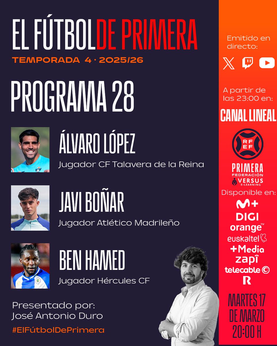 Primera Federación Versus e-Learning tweet media