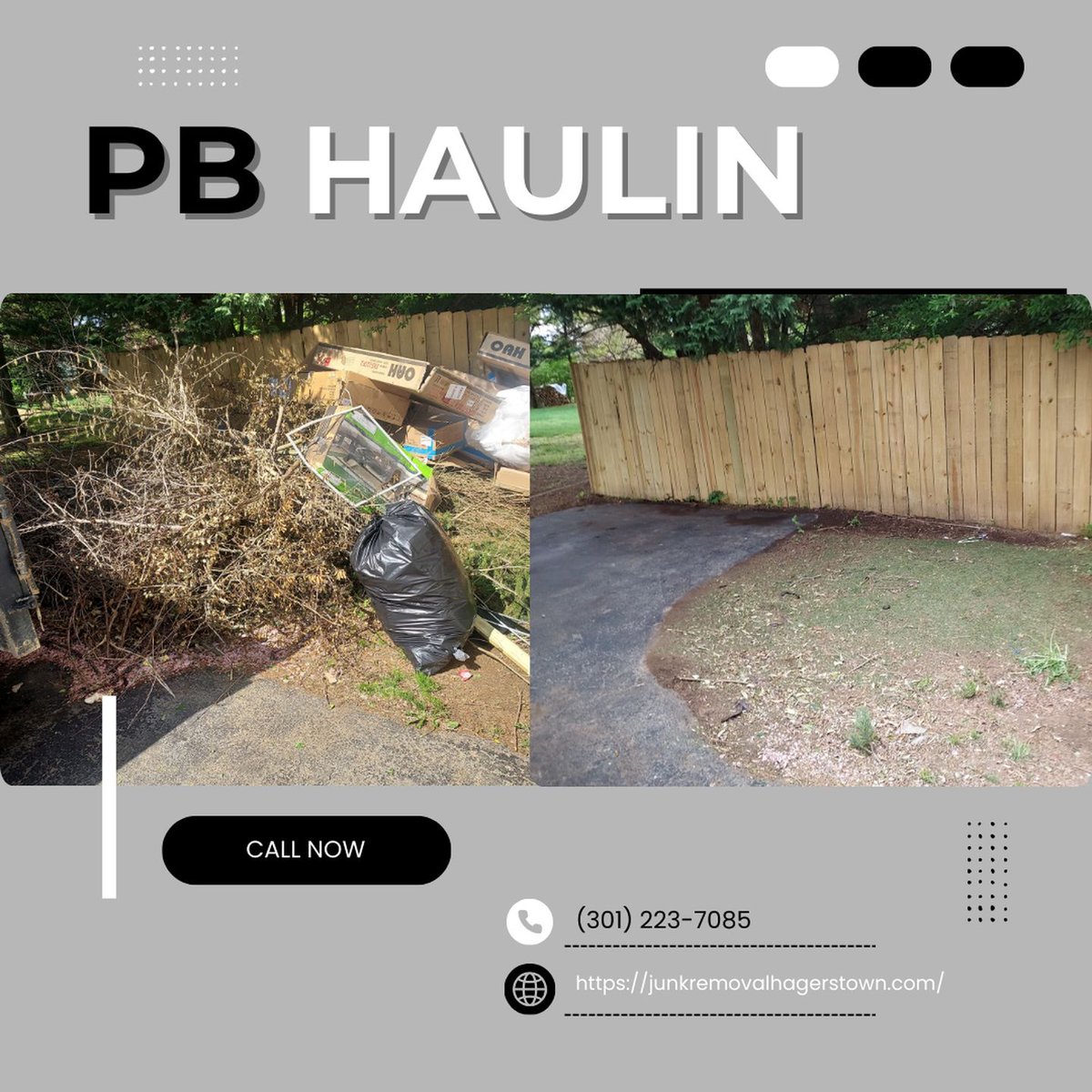 PBHaulinMD's tweet photo. Old items quietly take up space in homes and worksites. With dependable junk removal, we clear clutter fast and leave rooms easier to use. Make room for better living today.
#JunkRemoval
https://t.co/dDwgJejSK3 https://t.co/tmh8cffZrg