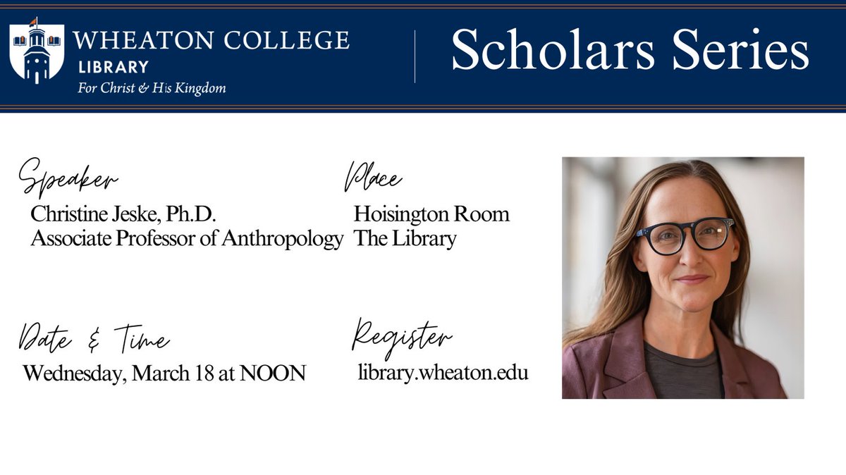 Wheaton College Library tweet media