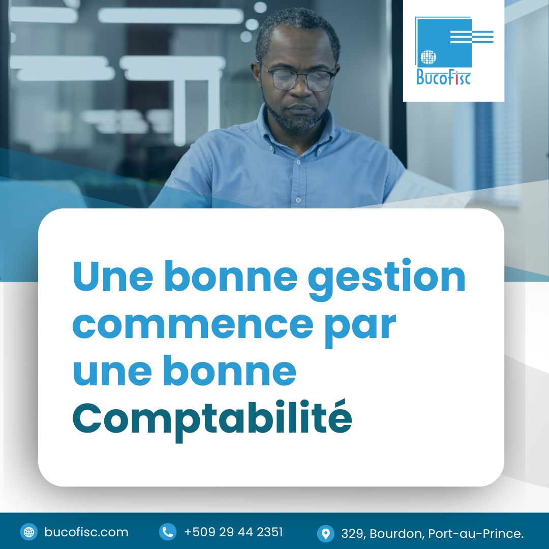 bucofisc's tweet image. BUCOFISC accompagne les entreprises haïtiennes avec une comptabilité rigoureuse et utile à la décision.

Des chiffres fiables, produits à temps, font la différence.

🌐 bucofisc.com

#BUCOFISC #Comptabilite #Haiti #JosephPaillant