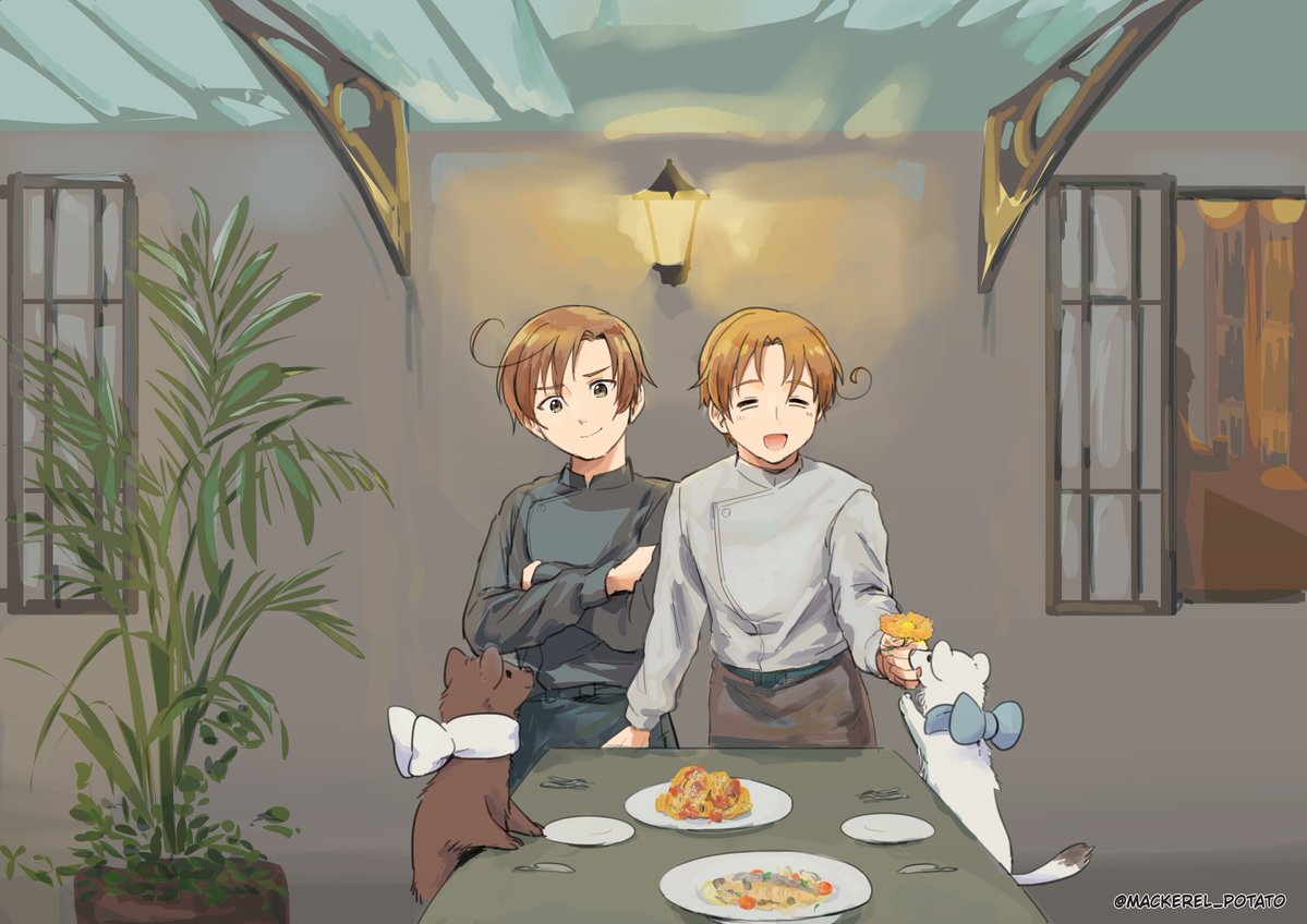 Buon compleanno!
オﾘパラお疲れさまでした～！

ギリギリ仕上げたぞ！！！
#伊兄弟生誕祭2026 #くるん兄弟生誕祭2026 #マカロニ兄弟生誕祭2026