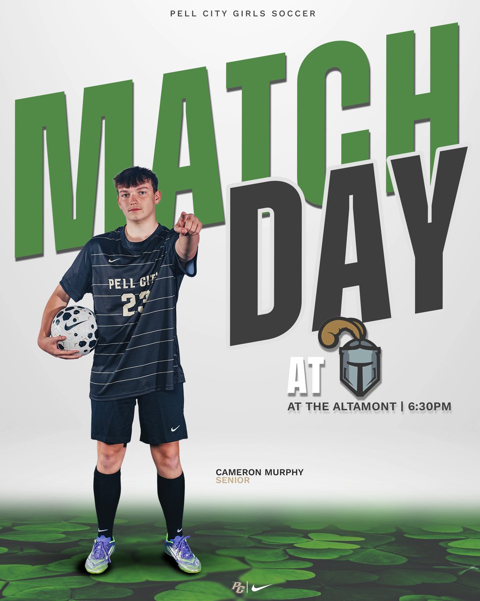 🍀 MATCHDAY // ROAD TEST 🍀
Business trip - Same standard.

📍 Lily Field
🆚 Altamont
⏰ 6:30 PM
No luck needed. Just 80 minutes of pressure.
#WeArePC #MatchDay #StPatricksDay