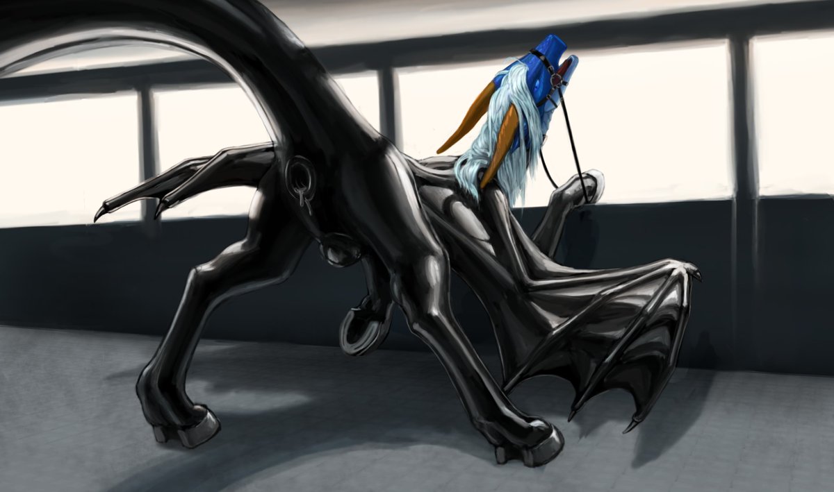 Rogue_lvd's tweet photo. 马年变小马（？）马赫画的好妩媚快去关注他（？）
Horse gear for horse year.
Artist Mach. So sexcy UwU.
https://t.co/x5xHwSU6tq
#latex #horse #ponydragon #ponyplay #Nullge #dragon https://t.co/suJt0MP69d