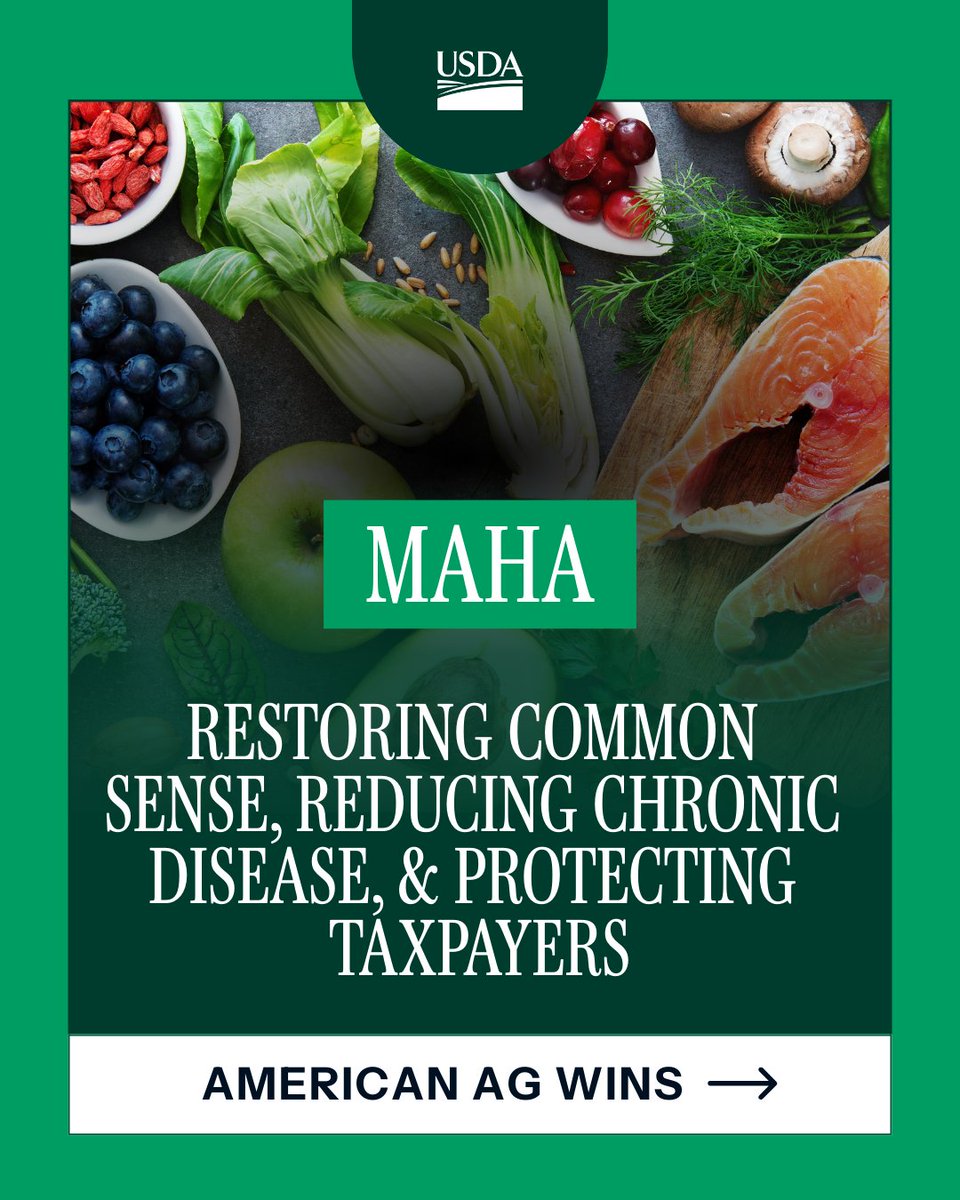 Dept. of Agriculture tweet media