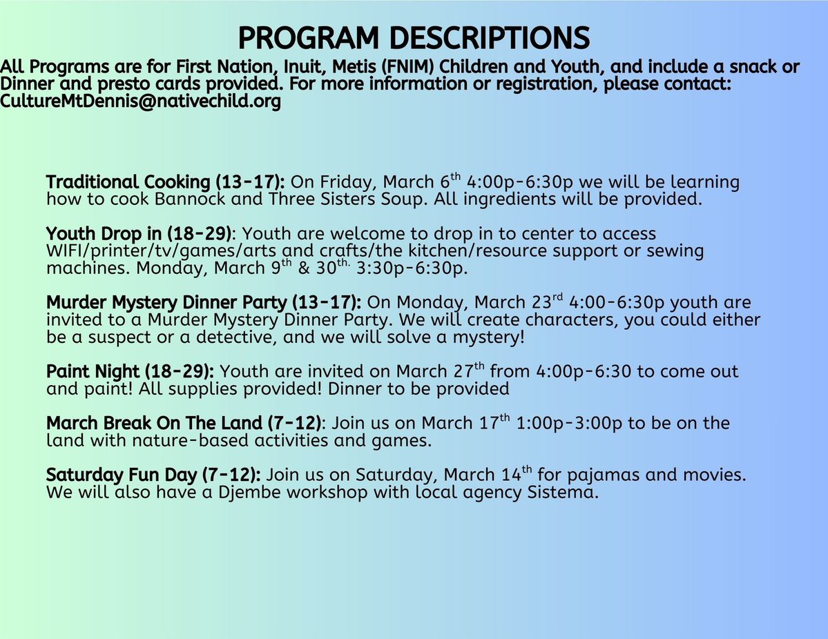 Native Child & Family Services of Toronto tweet media