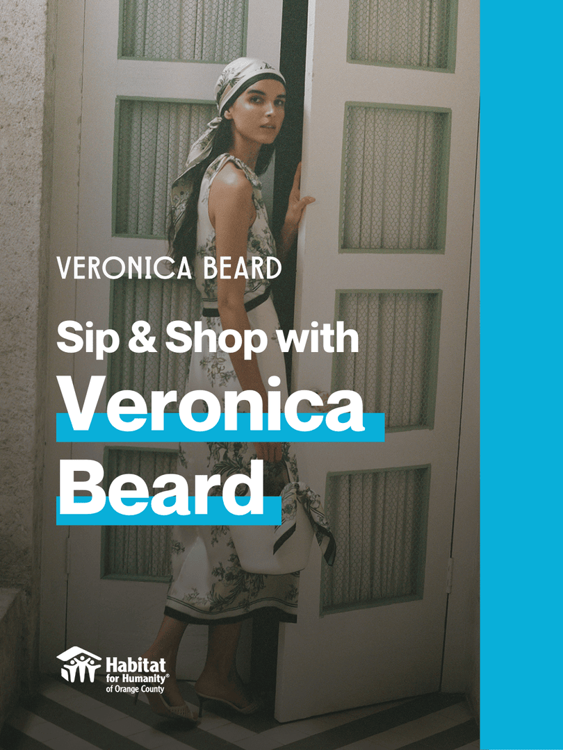 NEXT WEEK! Enjoy a morning of style, connection, and impact while shopping the Spring 2026 collection. Veronica Beard will donate 15% of all event purchases to help build homes for #HabitatOC families.

🗓 Tues, 3/24
⏰ 10 AM – 1 PM

📩 RSVP to fashionislandrsvp@veronicabeard.com