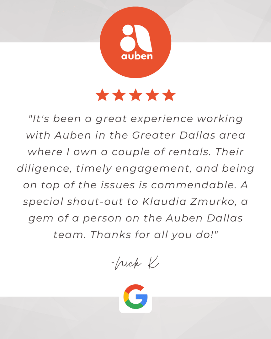 aubenrealty's tweet photo. We feel extra lucky this #StPatricksDay to work with owners like you! 🍀🌈

Thank you for trusting us with your properties in #DFW and for sharing such meaningful feedback. We appreciate the opportunity to support your investment journey!

Connect with us: https://t.co/SOCZzeXxJm https://t.co/rDtlFLLJdw