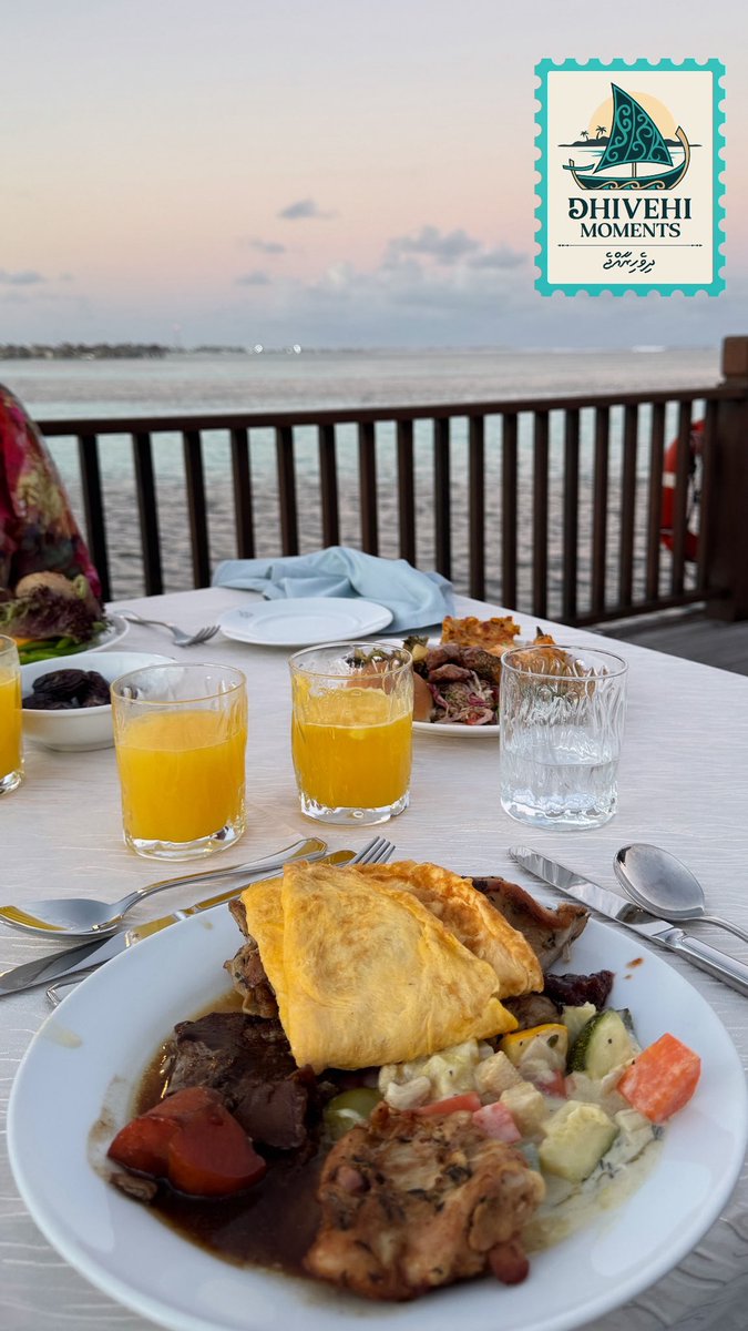 Iftar with a view. #DhivehiMoments #DhivehiInsurance <a href="/dhivehinsurance/">Dhivehi Insurance</a>