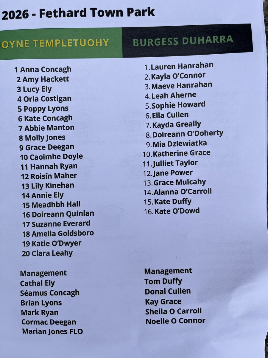 Burgess-Duharra Camogie tweet media