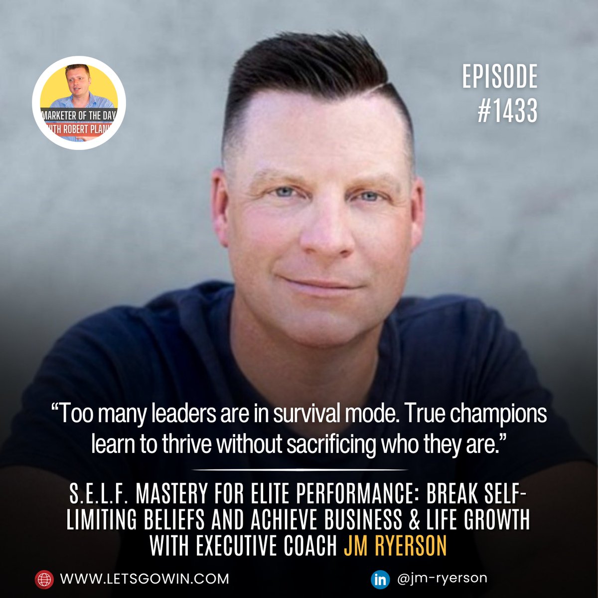 robertplank's tweet image. Leadership isn’t about just surviving it’s about thriving while staying true to yourself. 💡✨ Prioritize growth, set boundaries, and watch your impact soar. #SelfMastery #HighPerformance #LifeAndBusinessGrowth #LeadWithStrength