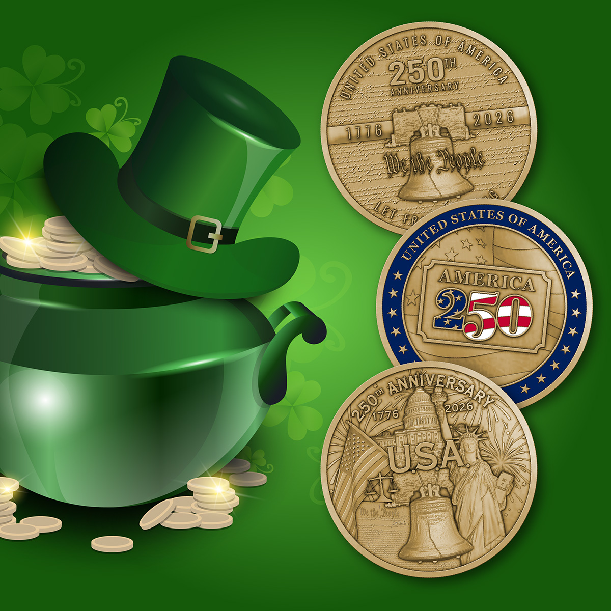 ☘ Happy St. Patrick's Day! ☘

#medalcraftmint #mmi #theamericanwaytomint
