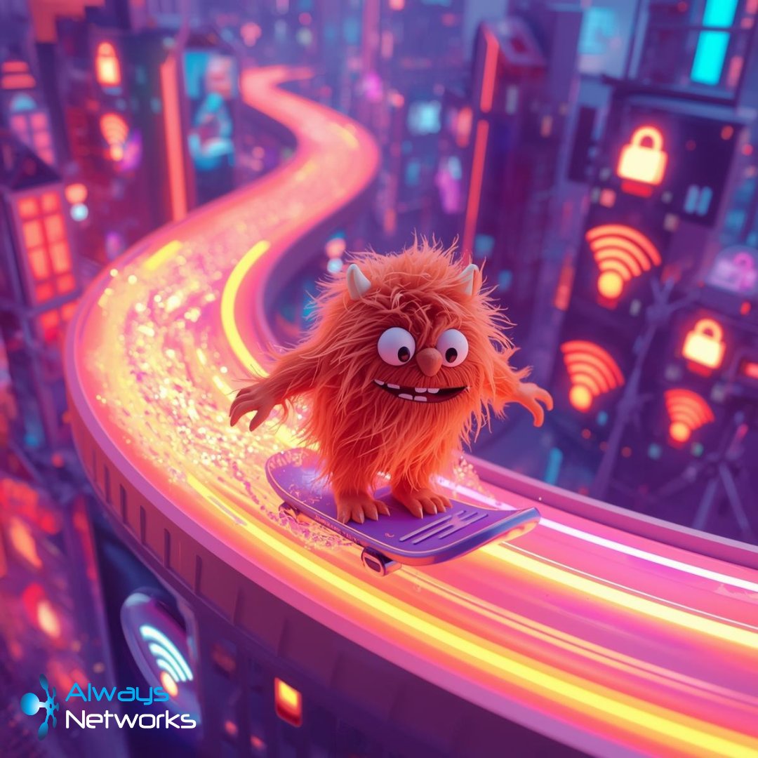 Always Networks tweet media