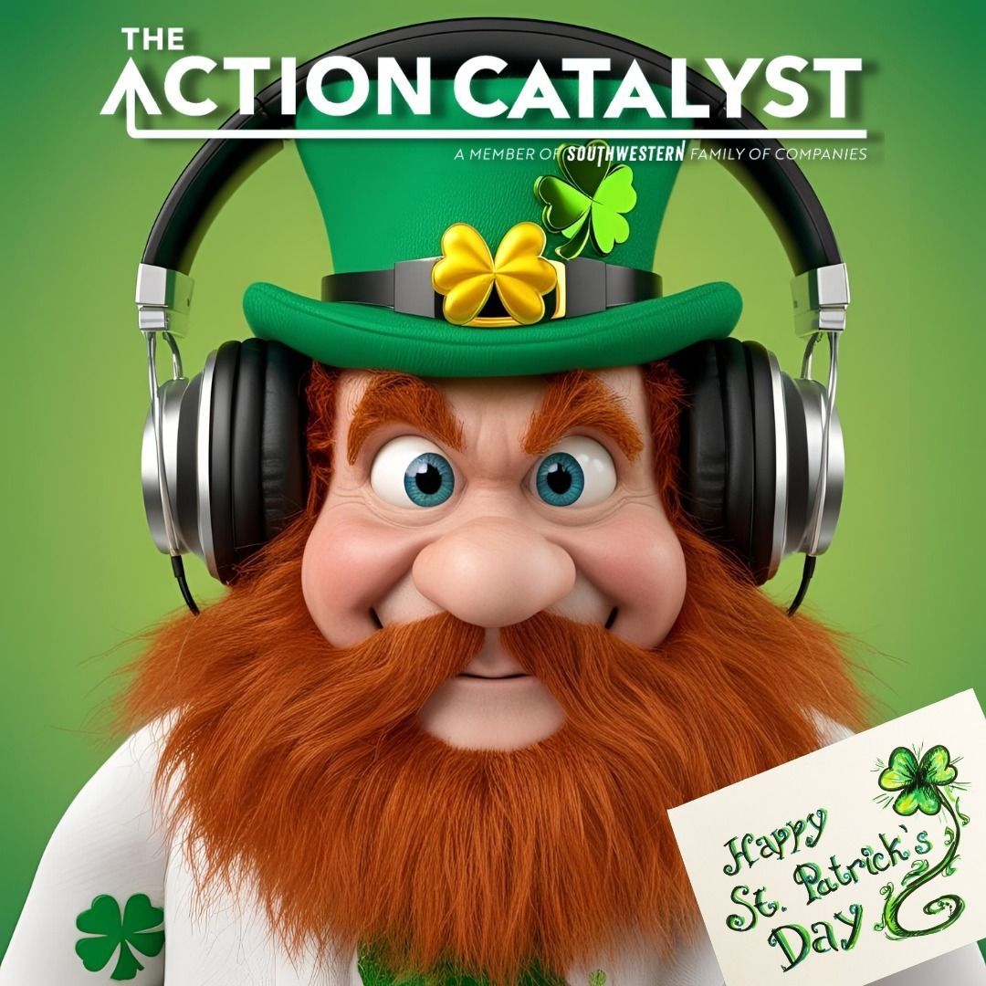 catalyst_action's tweet image. Happy St. Patrick's Day! So what exactly IS the treasure at the end of the rainbow? It's not a pot of gold (common misconception). It's actually new episodes of The Action Catalyst!

Skip to the end of the rainbow: linktr.ee/ActionCatalyst

#stpatricksday #irish #stpattysday