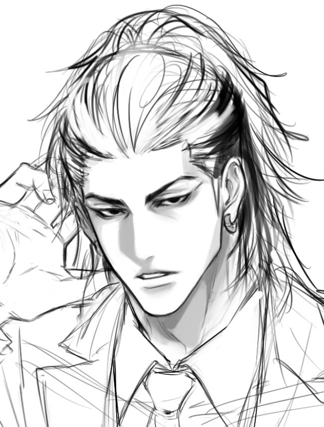 류자운도 내려고 했다가 파사삭함. 개인적으로 잘생겨따 생각함<< 머리풀면 어떨까.. 자다깨서 이러고 있네 또. 다시 자러감 잘자.