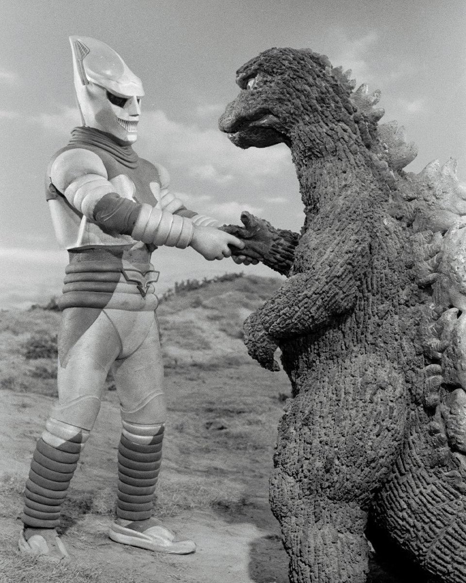 Godzilla_Toho's tweet photo. 53 years ago today, Megalon was unleashed in Godzilla vs. Megalon (1973), joining forces with Gigan in battle against Godzilla and Jet Jaguar. https://t.co/SwEm7R1hVO