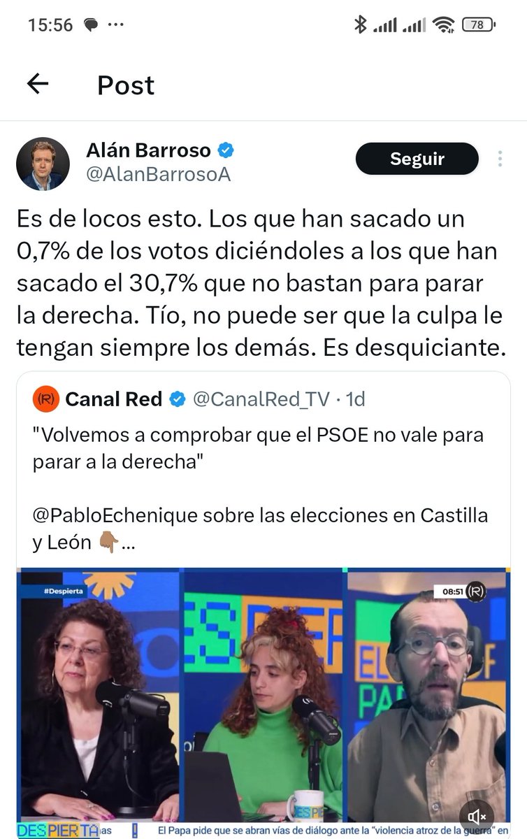 Pedro Honrubia tweet media