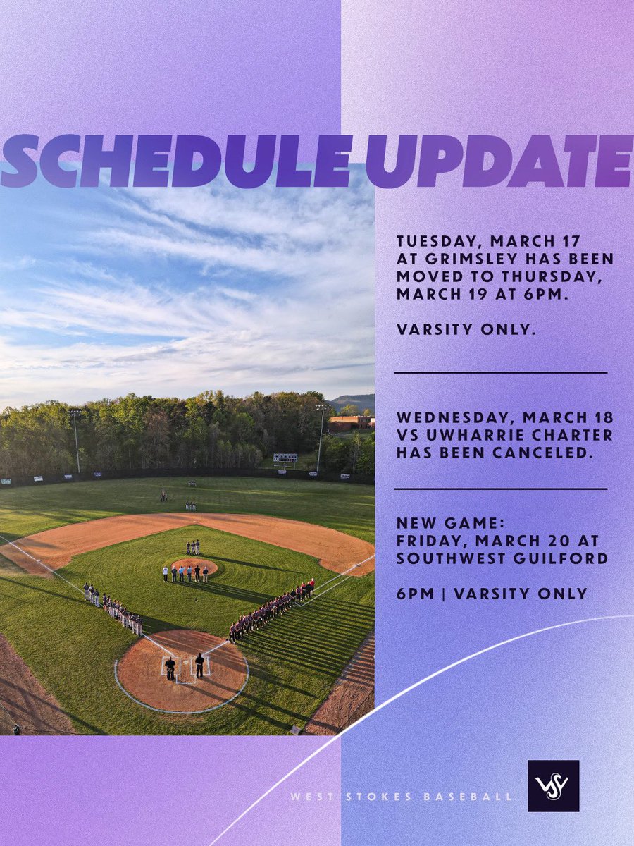 West Stokes Baseball tweet media