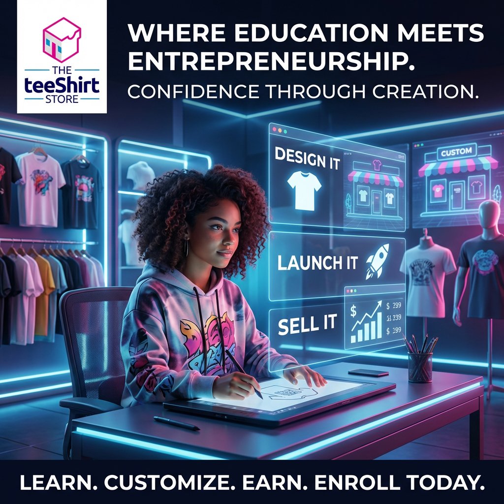 You design the idea.

We help you turn it into a real product and store.

From concept → merch → brand.

Start your apparel journey today.

#StartupLife #BrandBuilding #EntrepreneurJourney