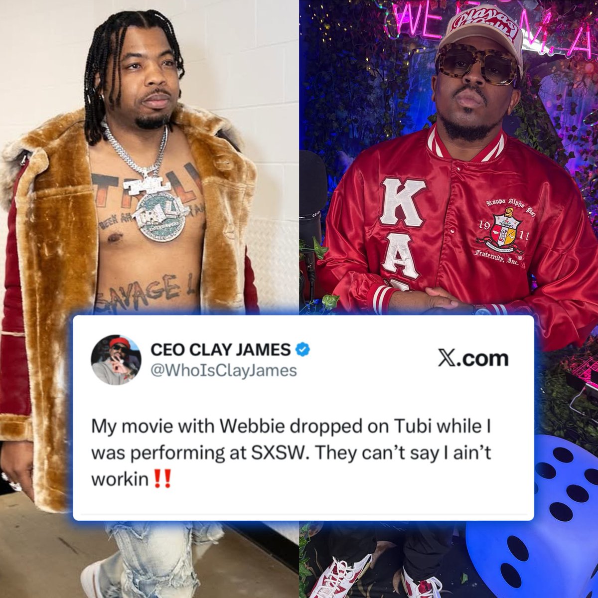 Clay James Fan Page tweet media