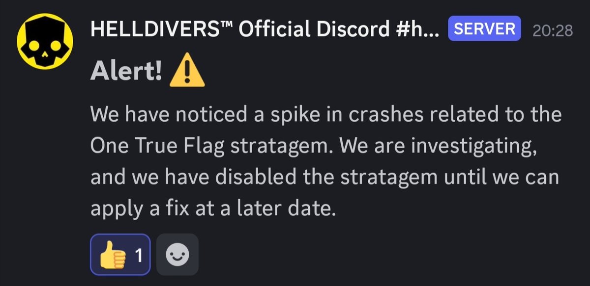 Helldivers Alerts tweet media
