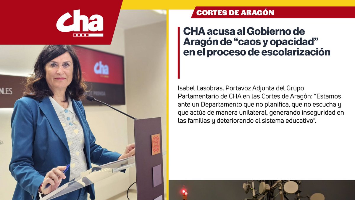 CHA Cortes de Aragón tweet media