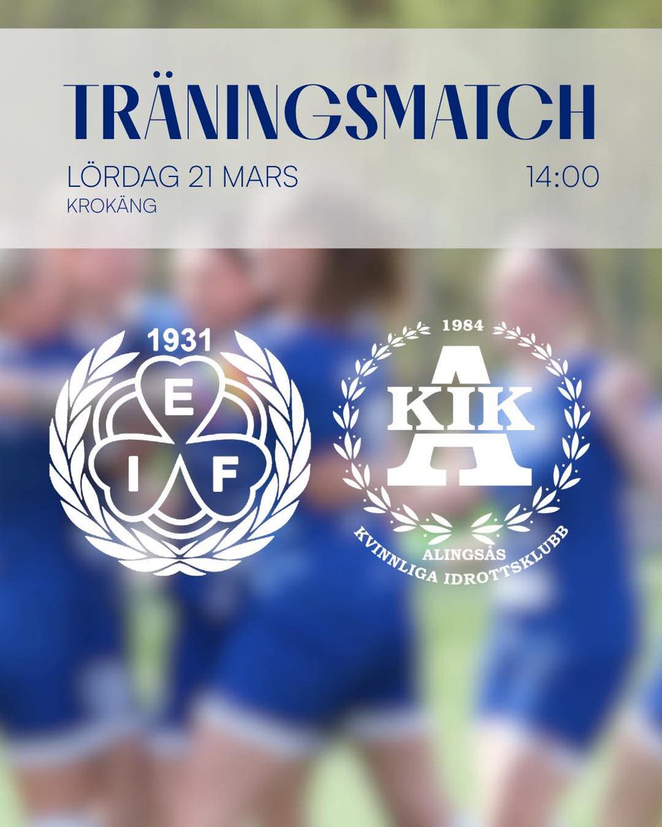 Alingsås KIK Dam tweet media