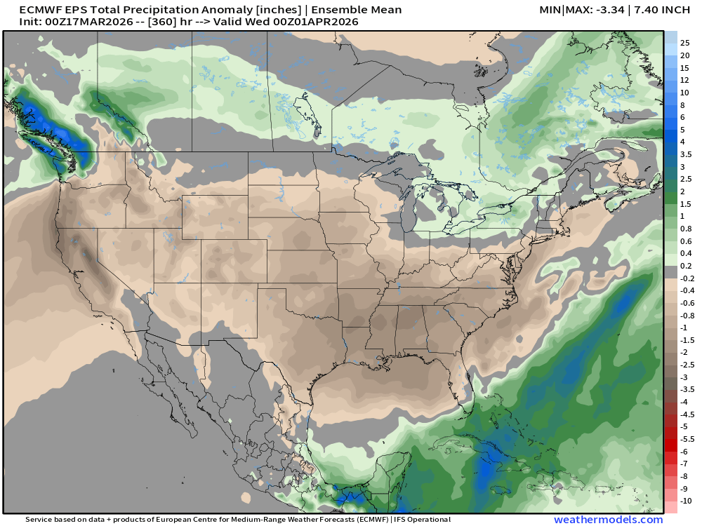 whatisthisrds's tweet image. In addition to the heat, it's going to be anomalously dry the next 10 days to 2 weeks #TXWX #NoRAIN