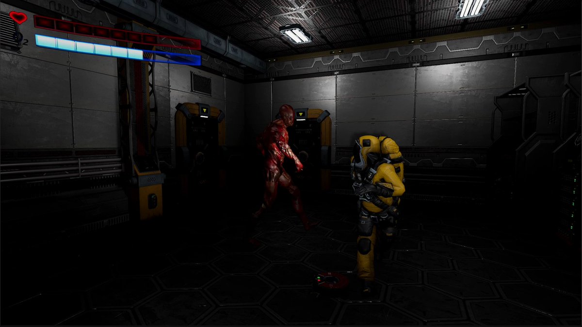 BSGinteractive's tweet photo. @theejankanator The Space Power Corporation is hiring!  Grab your friends, evade rogue robots, and meet your energy cells quota, just try not to become another write off. Wishlist to stay updated: https://t.co/2NJpHyZErj https://t.co/6dZO1dtjE0