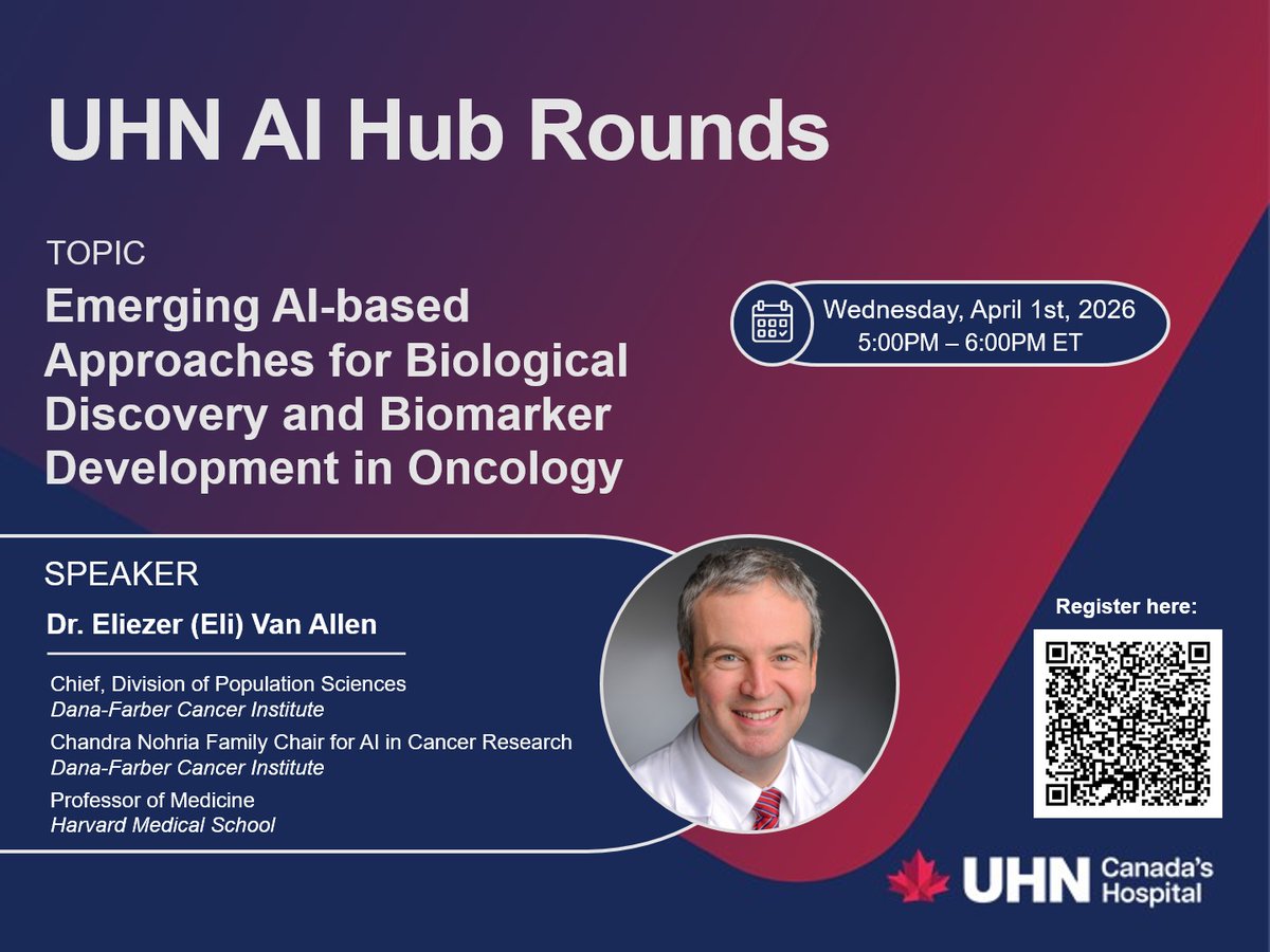 UHN AI Hub tweet media