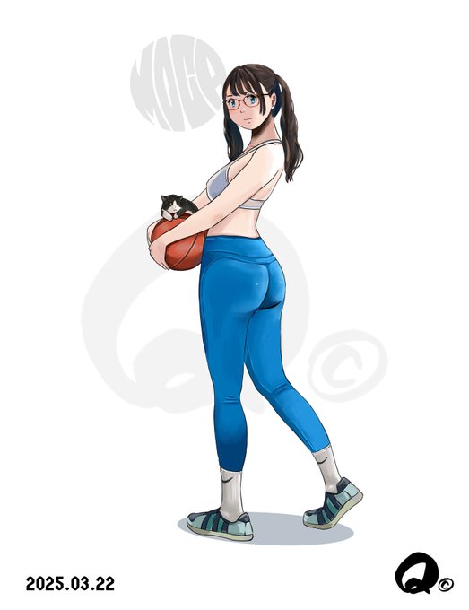 伸びる伸びないは別にスポーツレギンスってなんか好き😌 