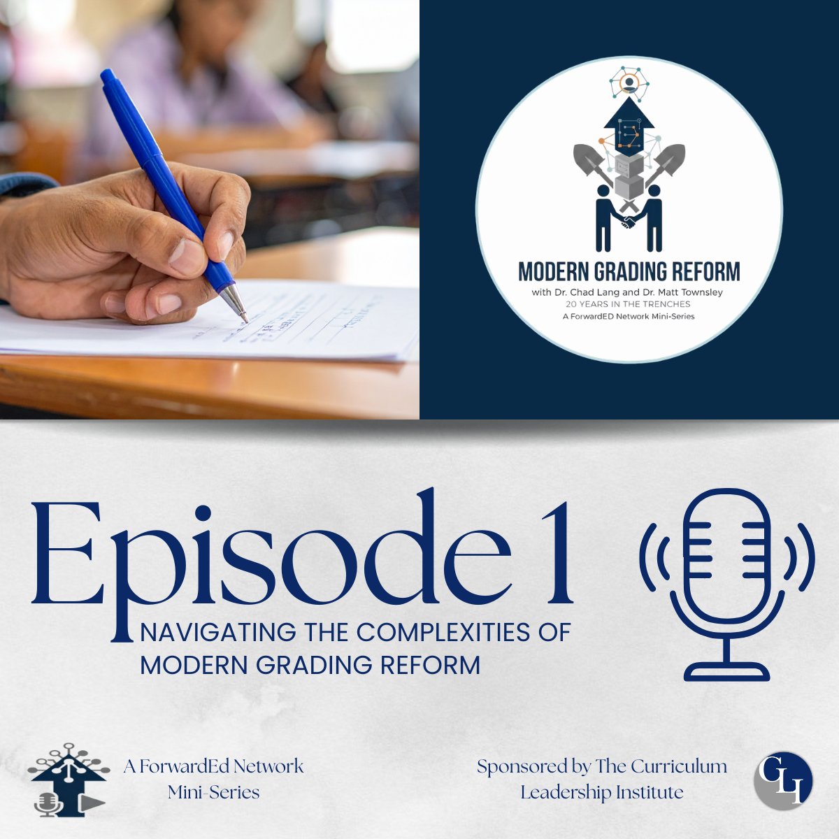 In Episode 1 of Modern Grading Reform, <a href="/Chad_mLang/">Chad Lang, Ed.D.</a> <a href="/RecalibrateEdu1/">Recalibrate Educational Services LLC</a>  and <a href="/mctownsley/">Matt Townsley</a> explore the limitations of traditional grading and how districts can begin to address them.
player.captivate.fm/episode/77700d…