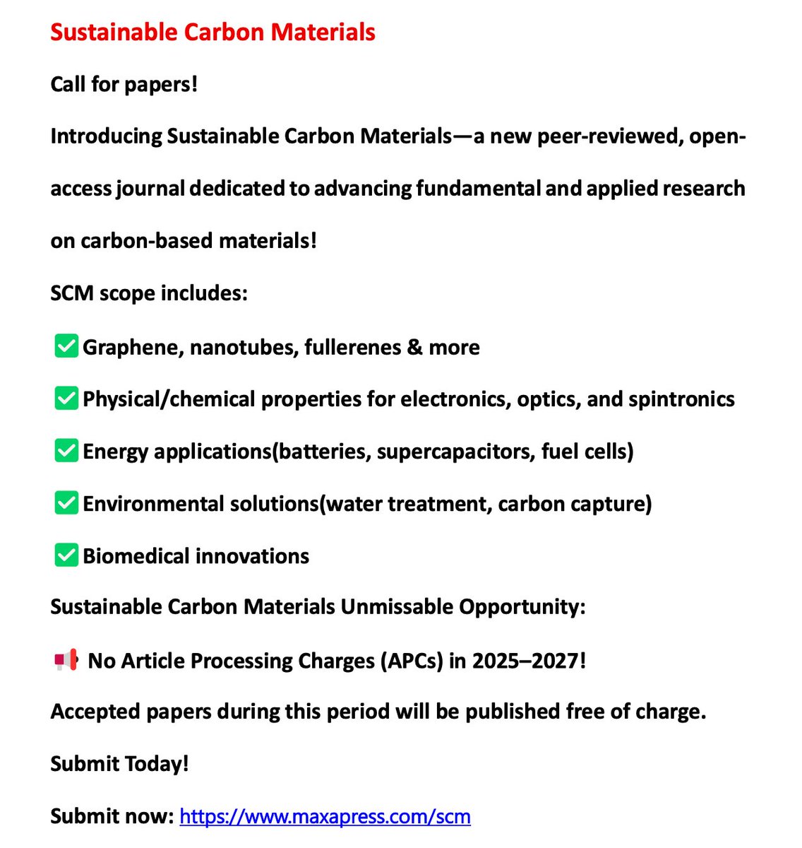 Biochar & CARR tweet media