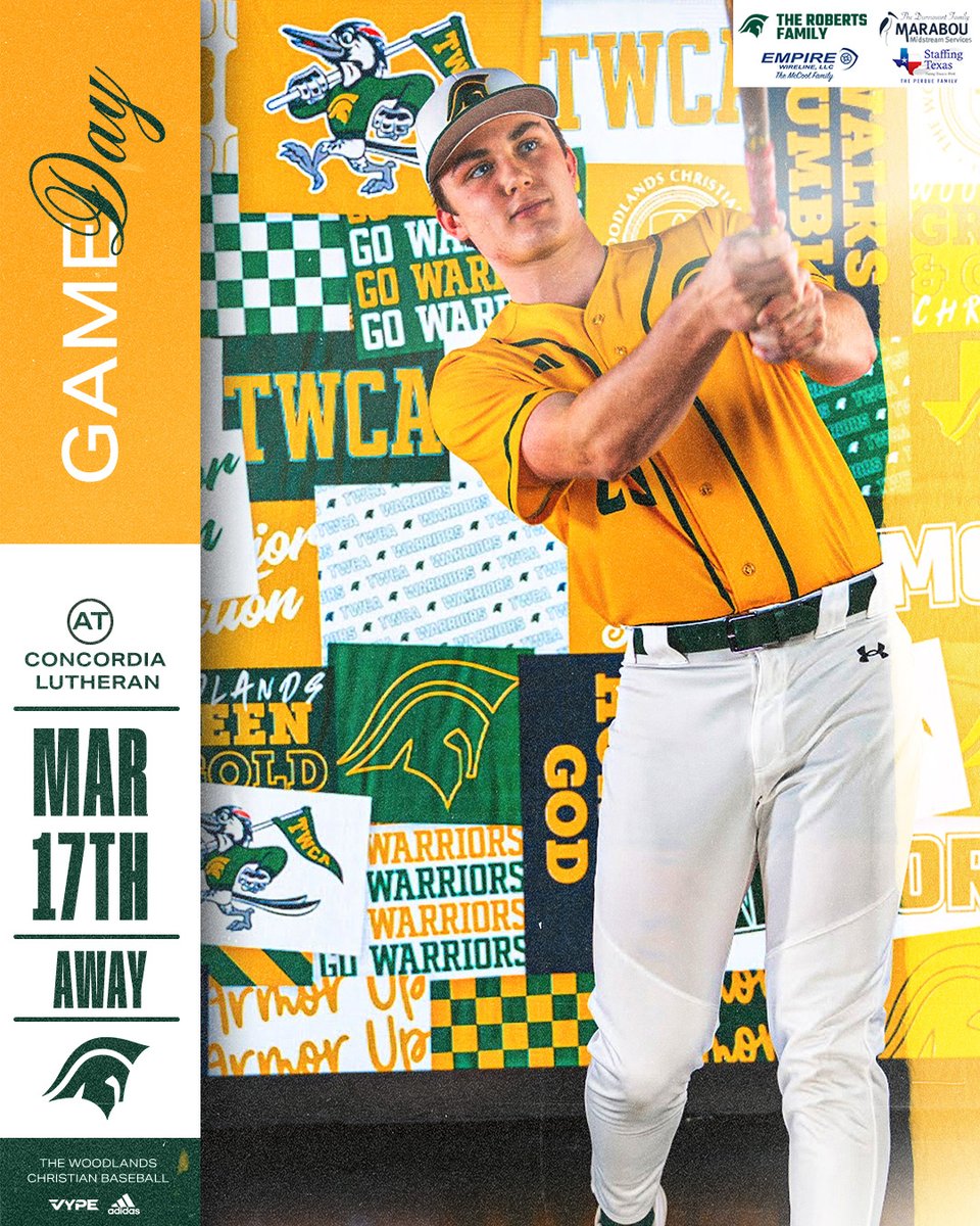 twcasports's tweet image. All eyes on our athletes today! ⚾🥎🎾
Baseball, Softball, and Tennis are ready to compete—let’s go! 💪🔥
#GameDayVibes #GoTeam