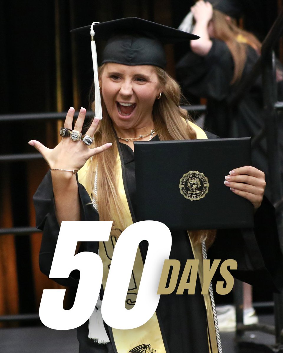LindenwoodU's tweet photo. Get excited, Commencement Weekend is 50 days away!🎓 #LindenGrad26

https://t.co/OTwU0imVlN https://t.co/BUSqkeCKoK