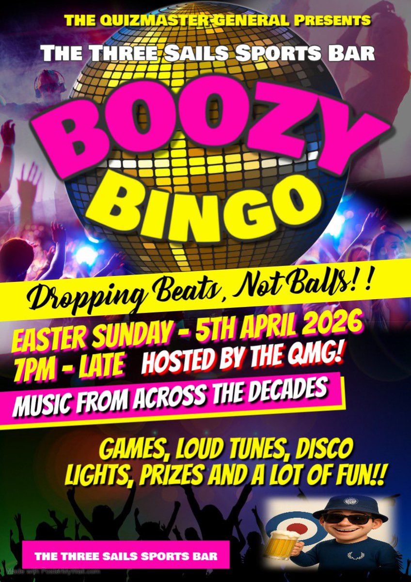 The Three Sails Sports Bar tweet media