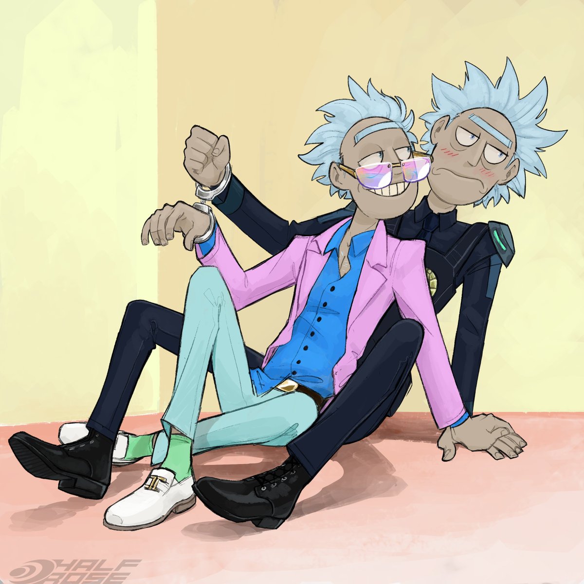 Half-rose ( open commissions ) tweet media