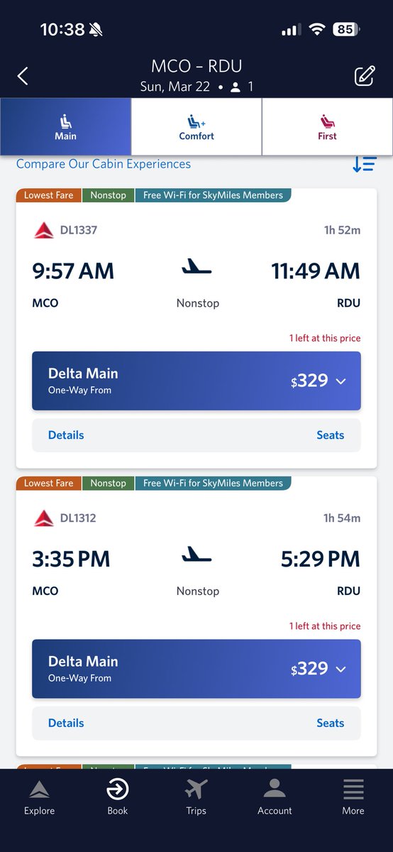 dadisontmerrick's tweet photo. @Delta wants to charge me $220 to switch flights when the flights have the same value/fare.

I used a Delta issued credit when I booked, which lowered the cost I paid out of pocket. Not sure why changing the flight to one of the same value would result in me losing the credit. https://t.co/i3fKgkjvJk