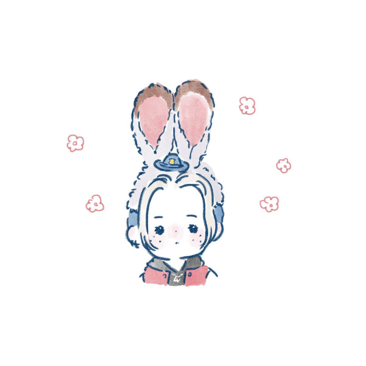 eyelove_u's tweet photo. 🐰👮 https://t.co/ZMsArpzKz9