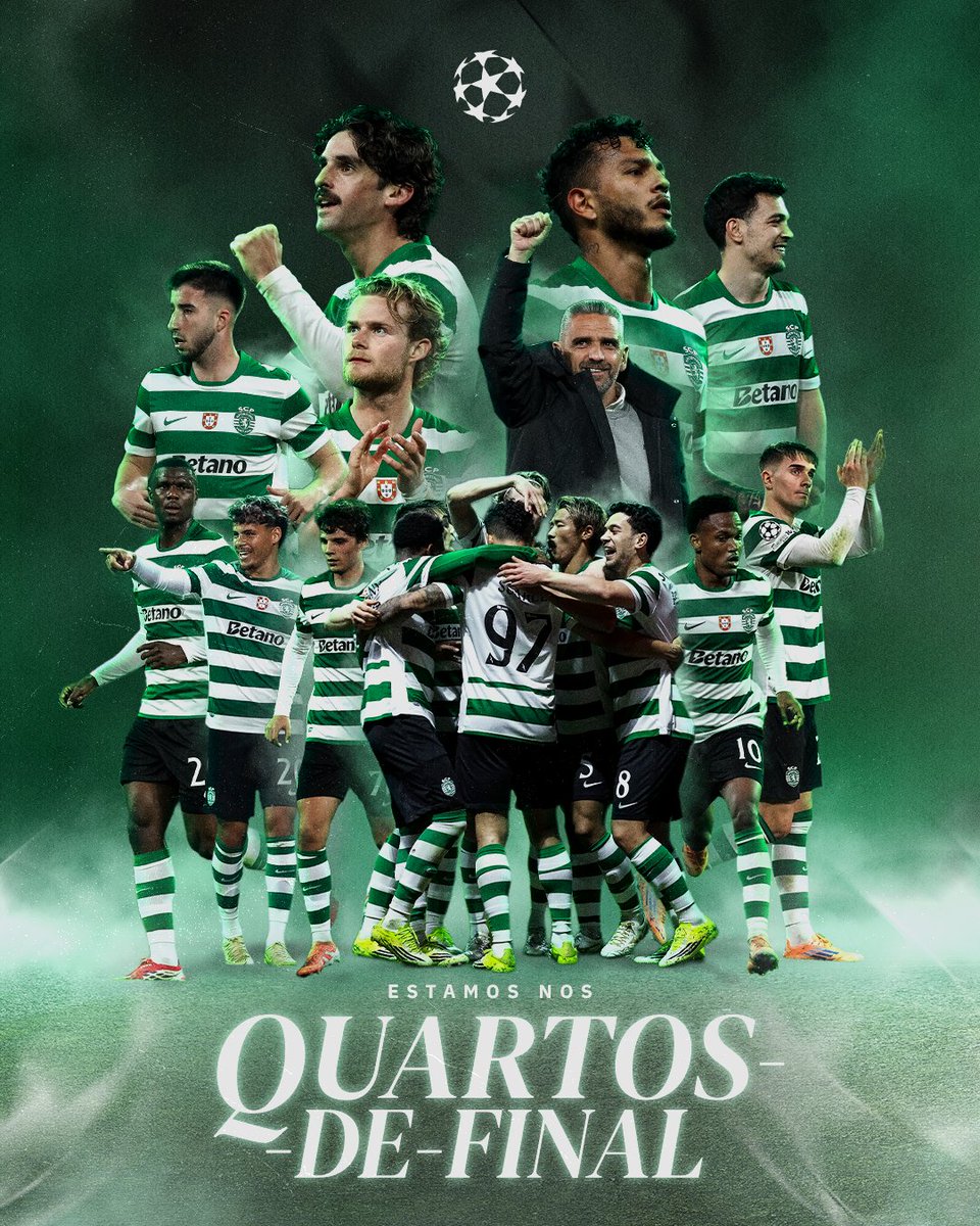 Exibição épica do meu Sporting!!!
Somos os maiores! 💚🤍💚🤍💚🤍