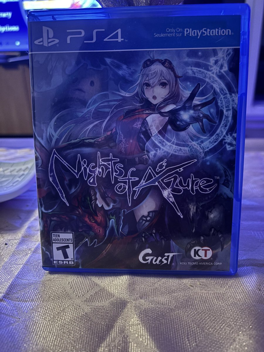 bluemoonrune's tweet photo. Playing Nights of Azure , im allmonatlich through but a Little More grind for Platinum #gust #koeitecmo #nightsofazure https://t.co/yP9eMA6QmM