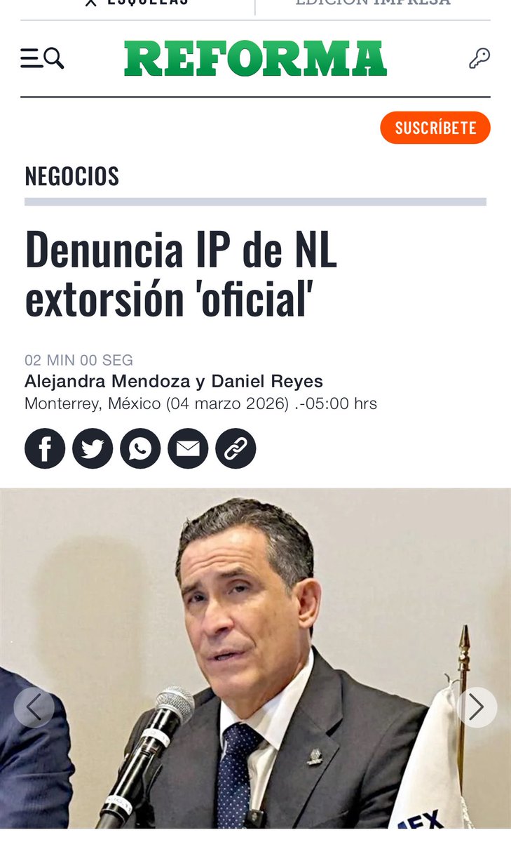 Andrés Clariond R tweet media