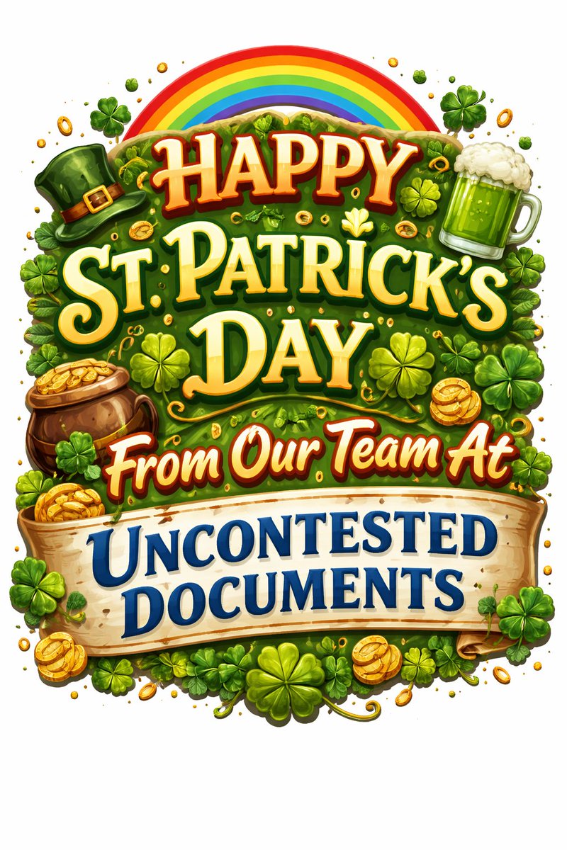 UncontestedDocs's tweet photo. May your day be greener than a leprechaun’s wardrobe and busier than a pot of gold at the end of a rainbow. https://t.co/dQuDjcMwWq