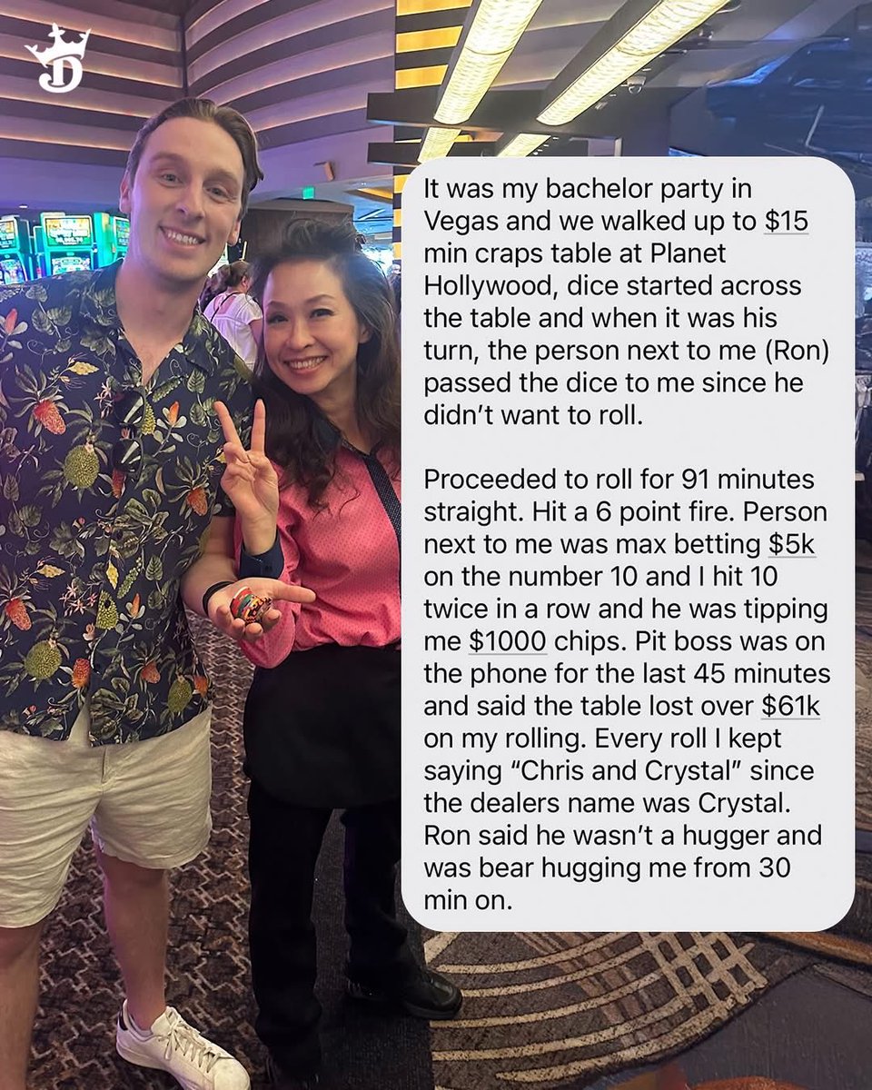 DraftKings Casino tweet media