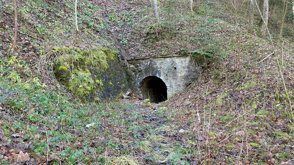 standseilbahnen's tweet image. An der Sihl gibt es 2 uralte Stollen von 1894, entstanden beim Bau der  Wasserversorgung für die Stadt Zürich. Achtung, diese Stollen sind stark  einsturzgefährdet und voller Schlamm. Lebensgefahr ! #sihl #sihlbrugg #stollen #tunnel
Foto Markus Seitz standseilbahnen.ch