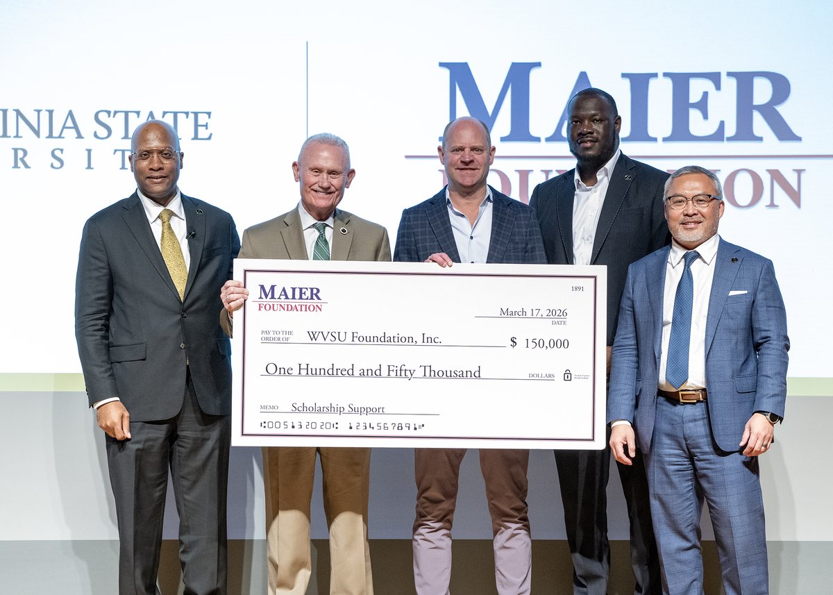 West Virginia State University tweet media