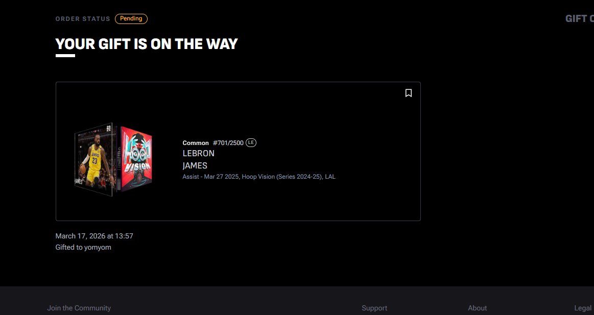 NBATopShot Rewards tweet media