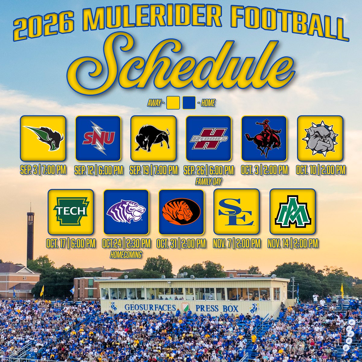 Mulerider Athletics tweet media