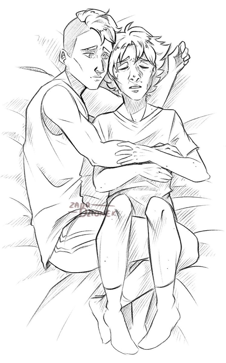 Bad pain day

College AU jayvik from my secret project hehe
