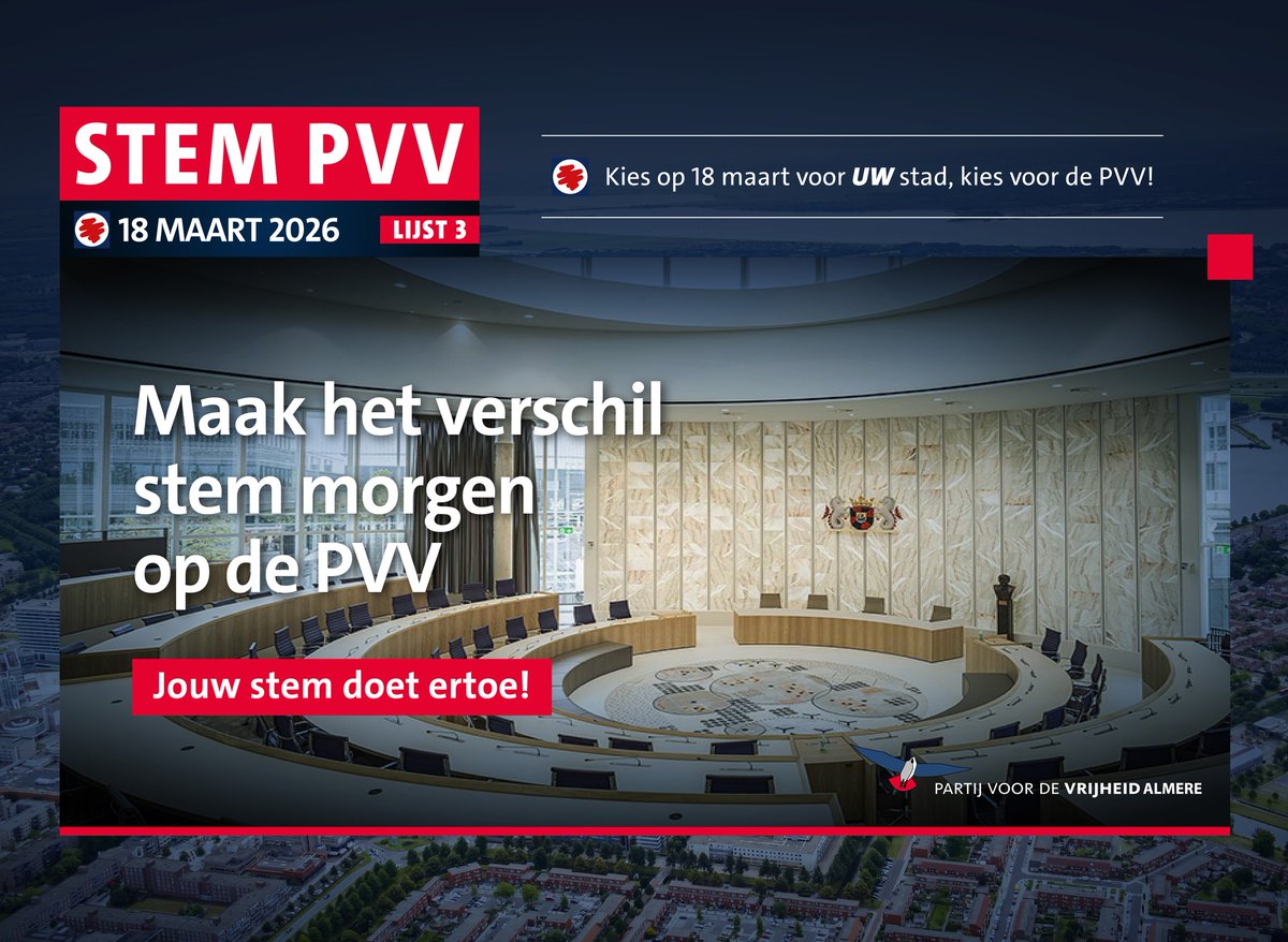 PVV Almere tweet media