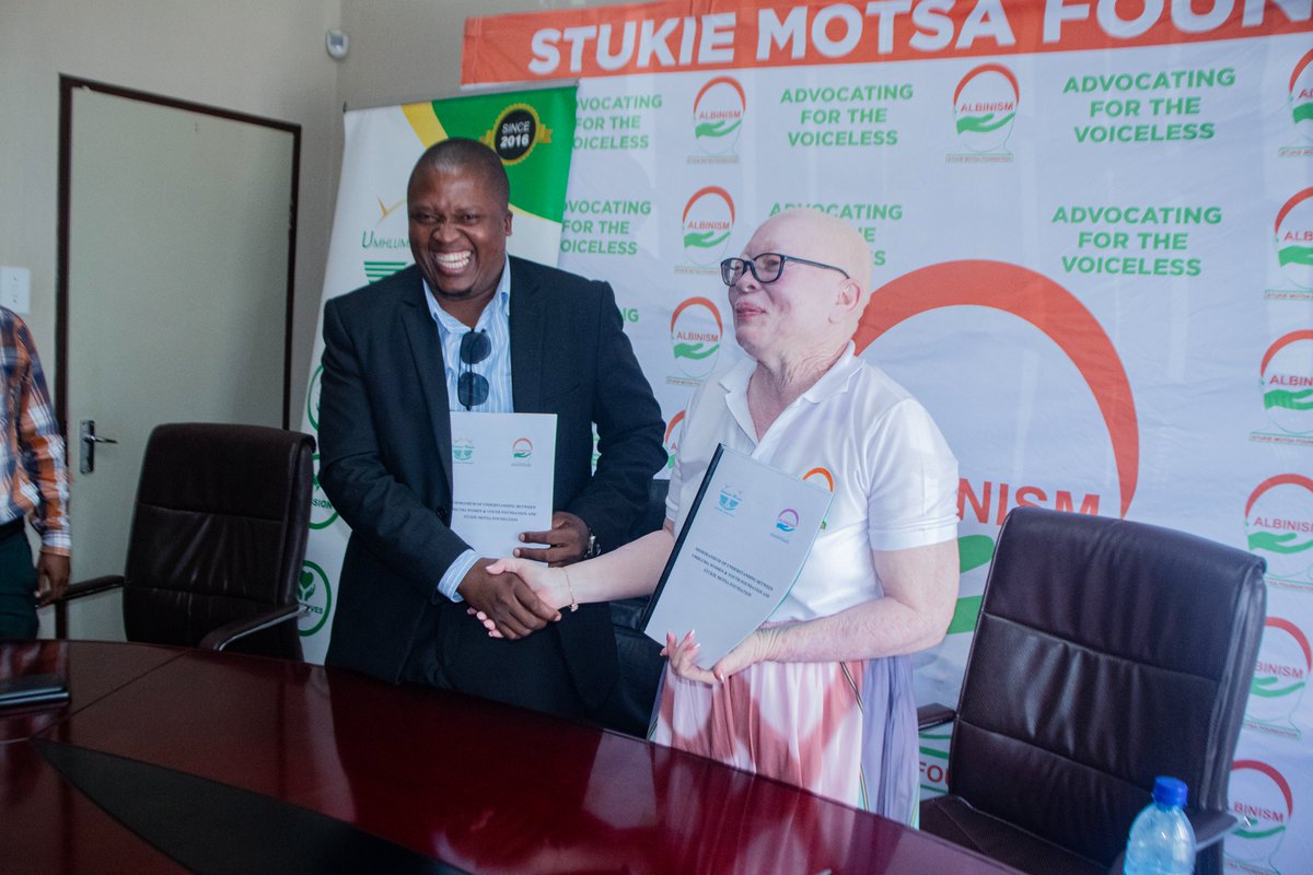 StukieF's tweet photo. Stukie Motsa Foundation and Umhluma Women &amp; Youth Foundation sign MoU in to improve lives of vulnerable in Eswatini https://t.co/GV03mOhX4J